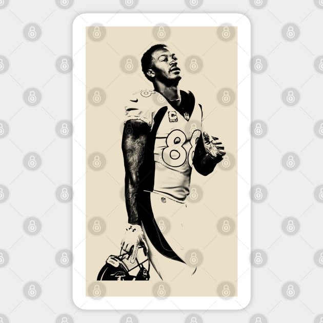 Demaryius Thomas Magnet by Zluenhurf